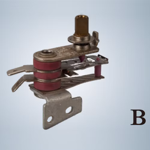 Adjustable Electric Iron Kst Thermostat