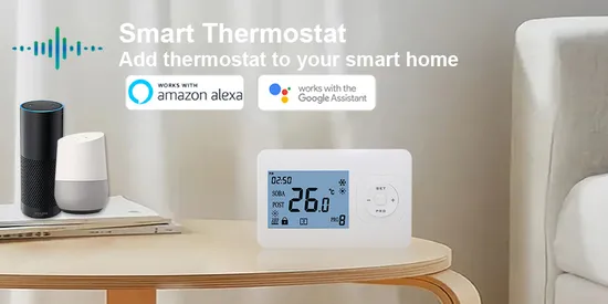Chinese Factory Programmable Room Zigbee Thermostat with Receive