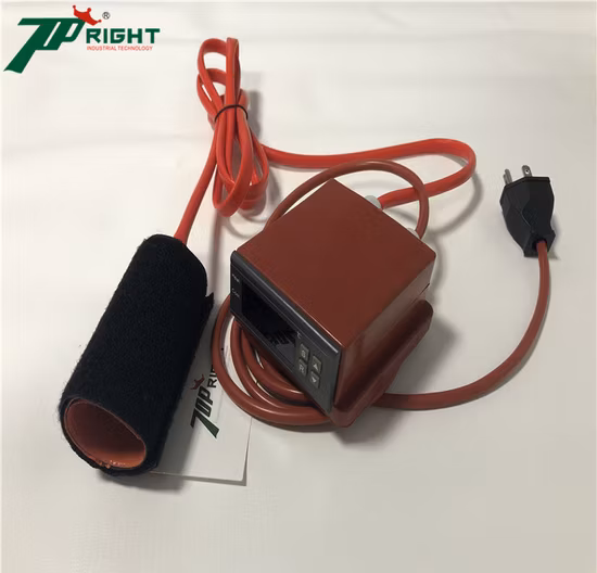 Electric Silicone Rubber Heater Blanket for Oil Cartridge Filling Gun